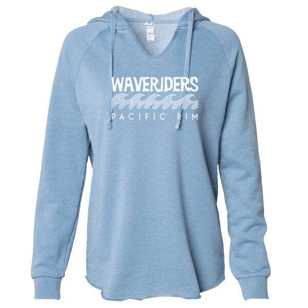 Women’s - Lightweight California Wave Wash Hooded Sweatshirt Thumbnail