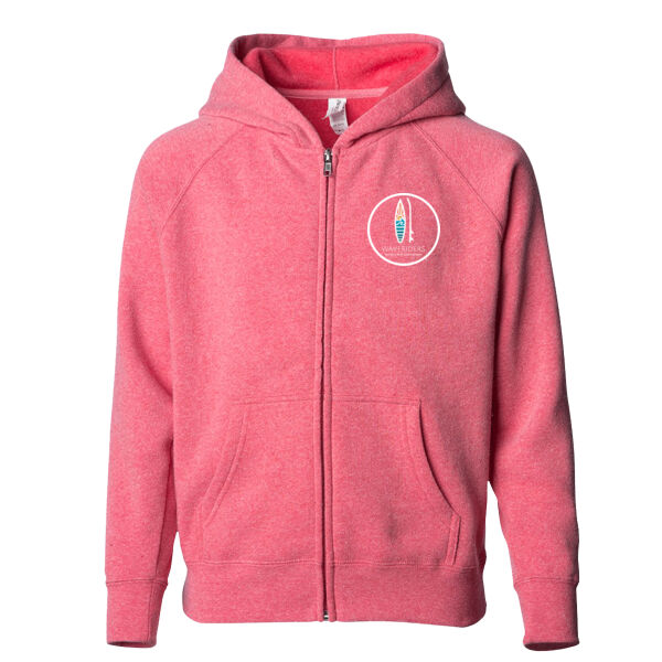 Youth - Lightweight Special Blend Raglan Zip Hood Thumbnail