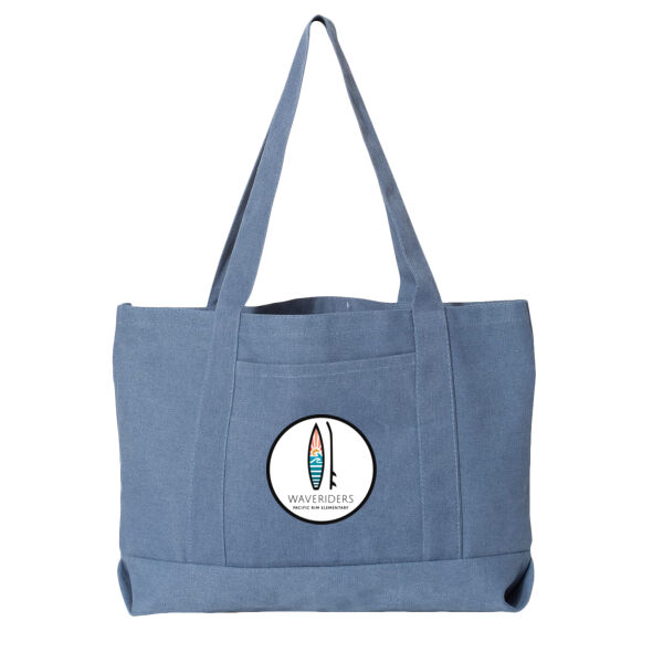 Pigment-Dyed Premium Canvas Tote Thumbnail