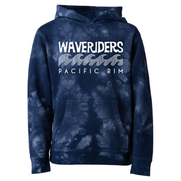 Youth - Midweight Tie-Dyed Hooded Sweatshirt Thumbnail