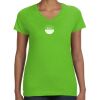 Women's V-Neck Fine Jersey Tee Thumbnail